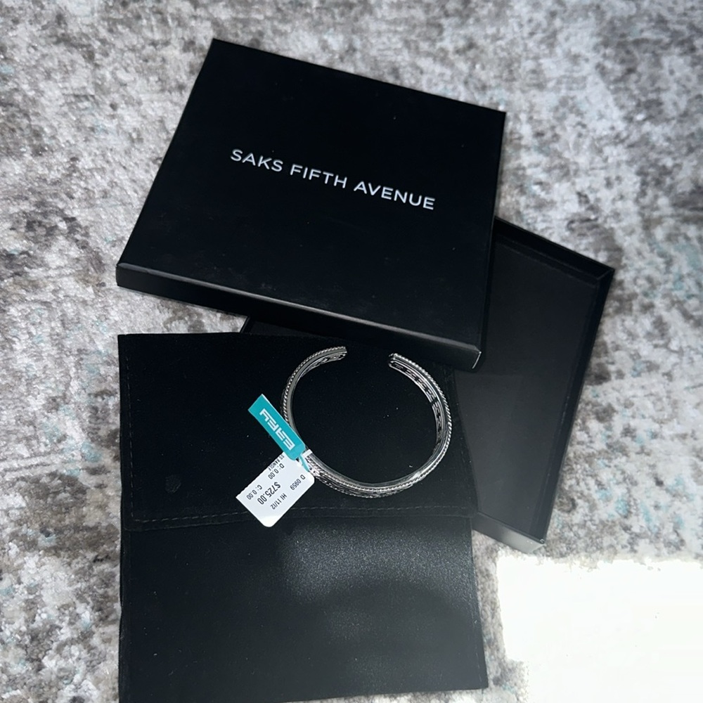 Effy Silver Cuff Bracelet NWT